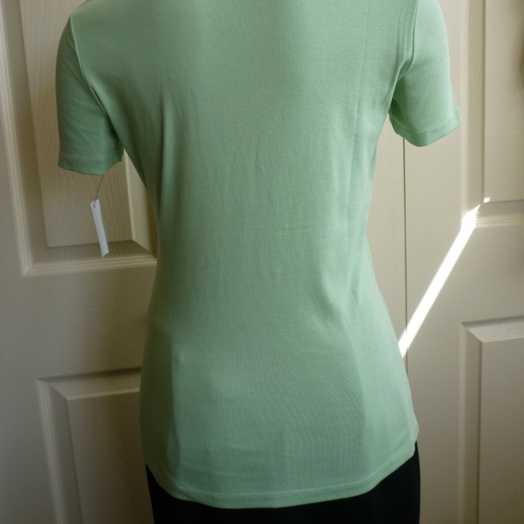 COPY - TALBOT'S 100% Pima Cotton Tee - Picture 2 of 8